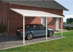 Tettoia per auto in policarbonato Feria Palram - Canopia 3 x 4,25 m bianco - immagine 5