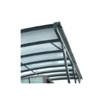 Doppia tettoia per auto in alluminio antracite e policarbonato 6mm X-METAL - immagine 11