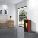 Stufa a pellet Italiana Camini Dida2 Plus 13 kW ad aria canalizzabile - immagine 2