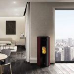 Stufa a pellet EK63 SPY110+ - gruppo Edilkamin -  10,5 kW ad aria canalizzata - immagine 2