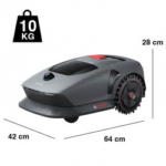 MOVA 1000 Robot tagliaerba Wireless con ruote fuoristrada - immagine 6