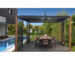 Pergola bioclimatica Calicantus Wood 400x300x250 cm