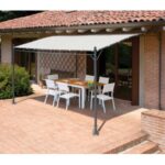 Pergola in ferro e poliestere 400x300x260 cm