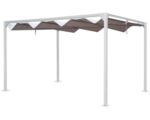 Pergola in acciaio e poliestere Miera 300x400x232 cm - immagine 2
