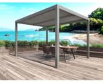 Pergola bioclimatica in alluminio Atena100 295x392xH250 cm antracite