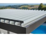 Pergola Biohort Grigio quarzo/Argento metallizzato 255x404,5x367,5 cm - immagine 7