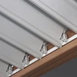 Pergola bioclimatica da esterno 3x3 m in alluminio effetto legno - Alma - immagine 4