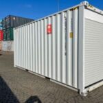 Contenitore 20 piedi High Cube con porte avvolgibili