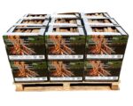 Legnetti Accendifuoco di Latifoglie - 22 cm - Certificati FSC e BiomassPlus - Naturali, Ecologici - Per Barbecue, Camini, Stufe e Forni. 18 scatole