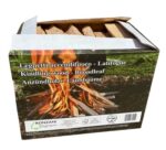 Legnetti Accendifuoco di Latifoglie - 22 cm - Certificati FSC e BiomassPlus - Naturali, Ecologici - Per Barbecue, Camini, Stufe e Forni. 18 scatole - immagine 3