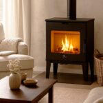 Stufa a legna Sannover Dita 7,6 kW Tronchi da 40 cm - immagine 3