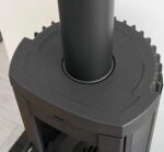 La Nordica CANDY 4.0 Libera installazione A legna Nero - immagine 4