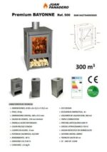 STUFA A LEGNA BAYONNE 10'6 KW PREMIUM - JUAN PANADERO - immagine 5