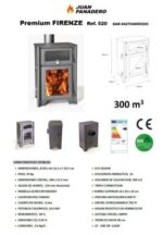 STUFA A LEGNA FIRENZE 10'6 KW PREMIUM - JUAN PANADERO - immagine 5