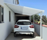 Tettoia per auto in policarbonato Feria Palram - Canopia 3 x 4,25 m bianco - immagine 4